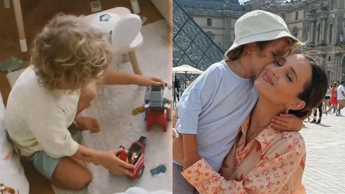 Marina Łuczenko chwali się kolejnym talentem Liama 