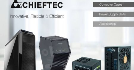 Chieftec szykuje nowe obudowy - prezentacja na CeBIT 2018