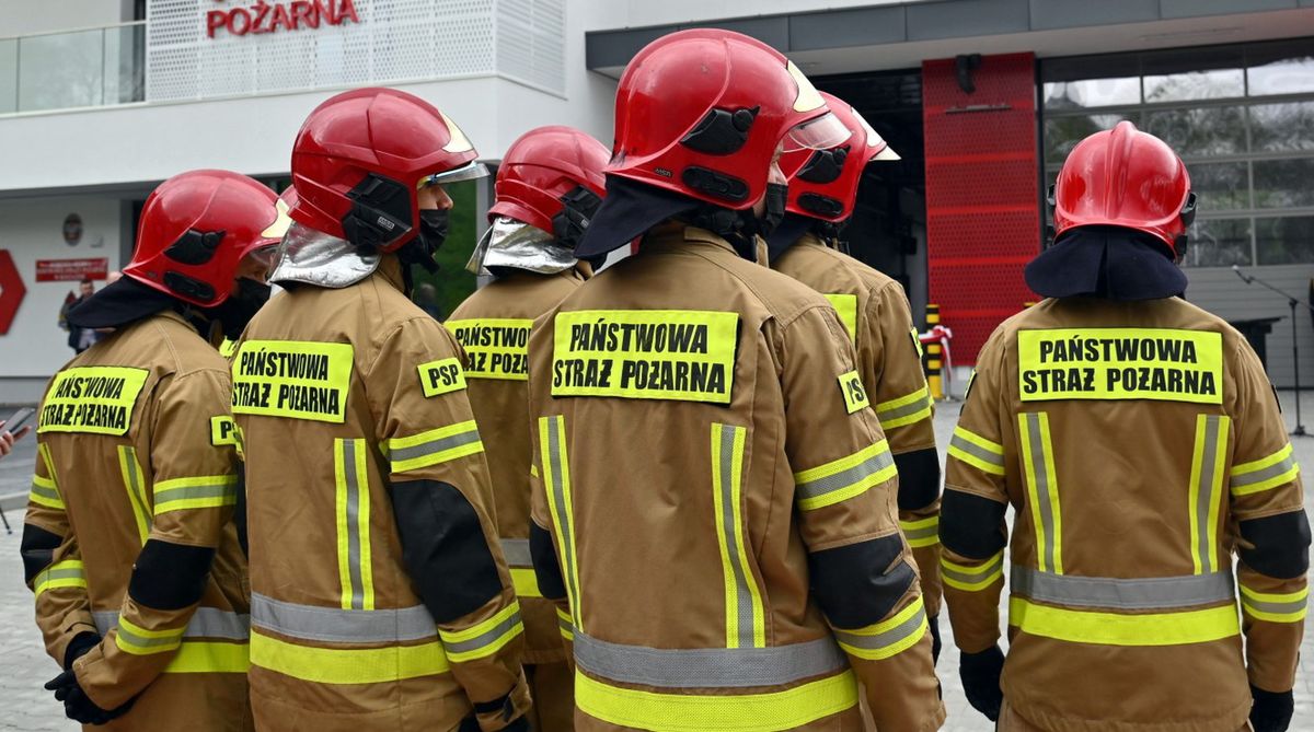 Akcja straży pożarnej w Michałowicach (zdjęcie ilustracyjne) 