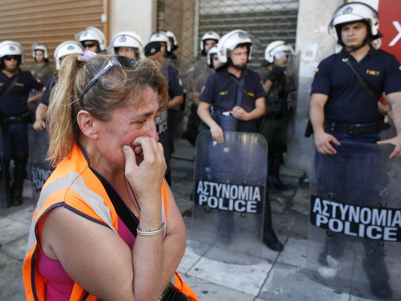 Związkowcy straszą, że stanie cała Grecja