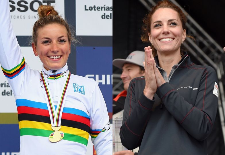 Pauline Ferrand-Prevot jest sobowtórką Kate Middleton?