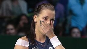 Radość Agnieszki Radwańskiej po wygraniu finału Masters