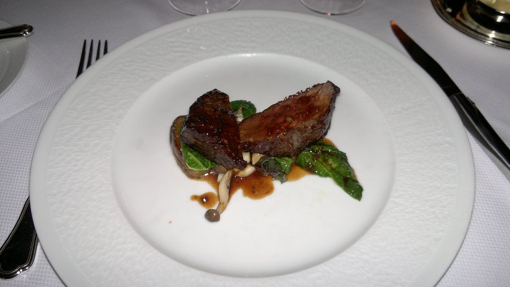 Opiekany antrykot wołowy (samo mięso, III klasa mięsa)