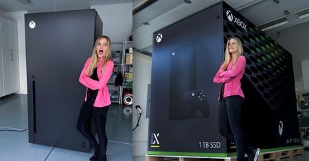 Lodówka Xbox Series X naprawdę istnieje. Mem stał się faktem