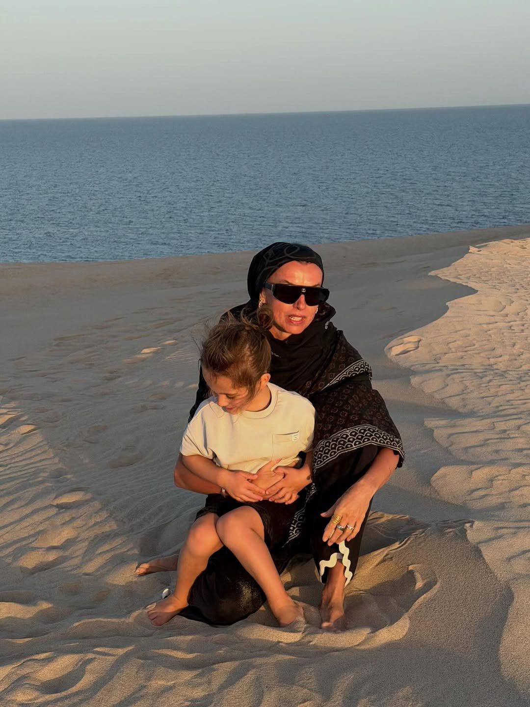 Katarzyna Sokołowska z synem