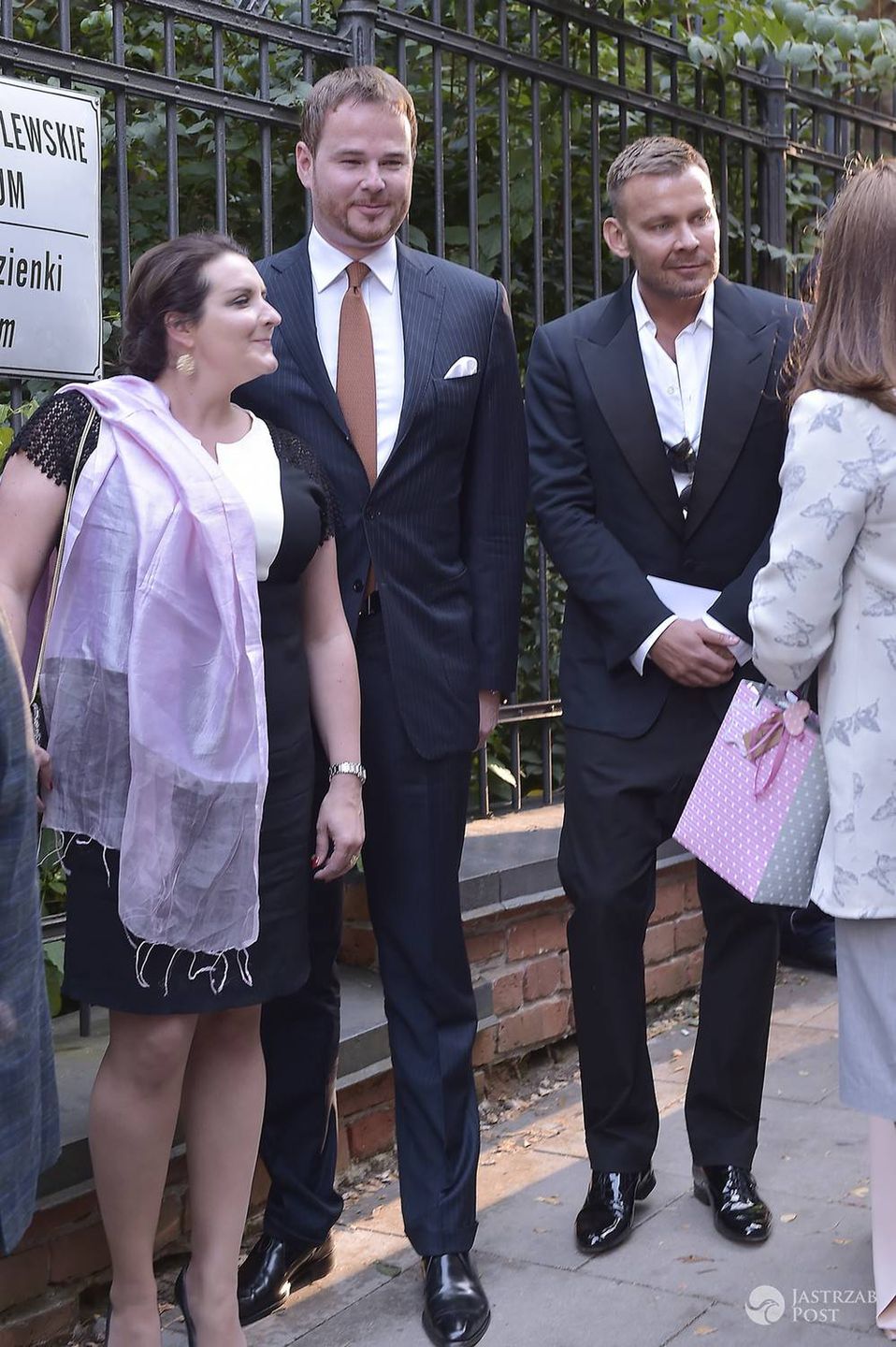 Jan Lubomirski-Lanckoroński, Dawid Woliński na spotkaniu z Kate i Williamem w Łazienkach