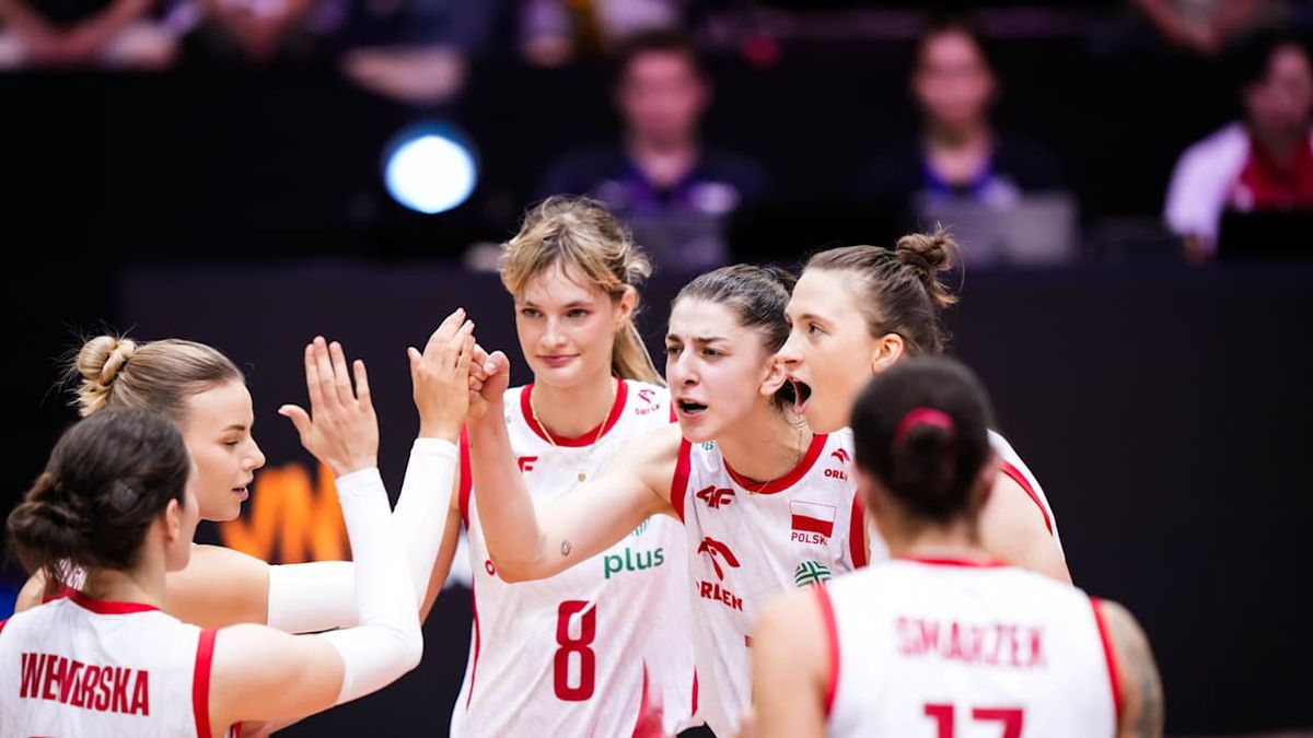 Materiały prasowe / VolleyballWorld / Reprezentacja Polski siatkarek