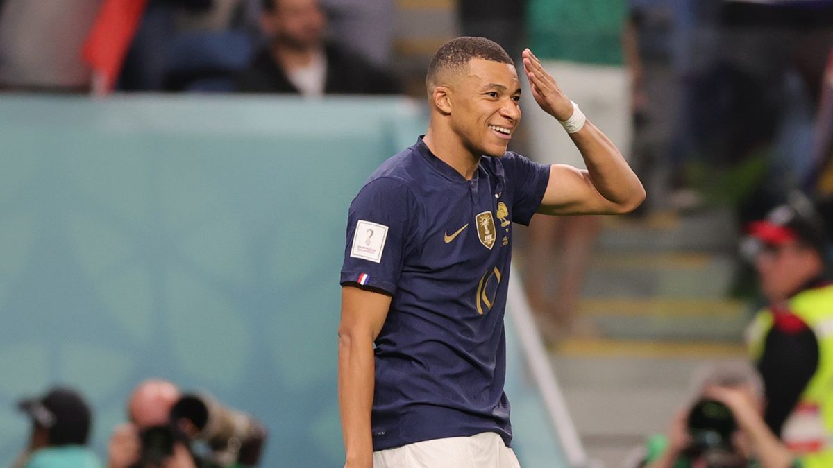 PAP/EPA / Friedemann Vogel / Na zdjęciu: Kylian Mbappe