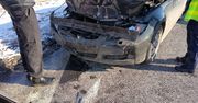 Warszawa: Wjechał w tył Peugeota. Nie przyznał się do winy
