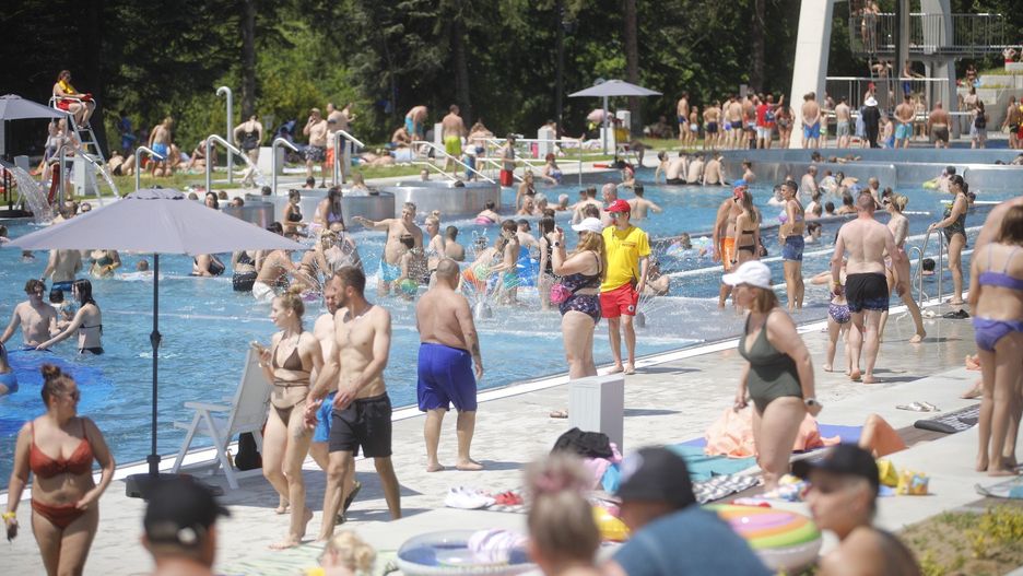 Tłumy na chorzowskiej Fali