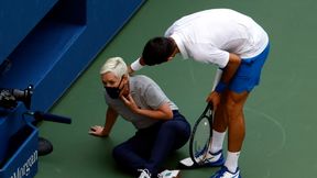 US Open: amerykański trener o niebezpiecznym nawyku tenisistów. Przez to Novak Djoković został zdyskwalifikowany