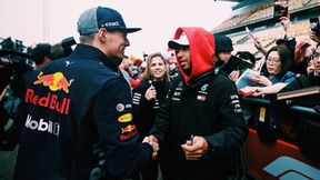 Hamilton obawiał się kolizji z Vettelem i Verstappenem. "Myślałem, że we mnie wjadą"