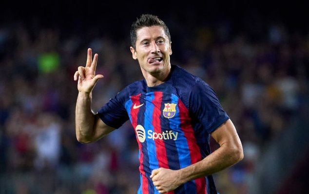 Już 502 dni minęły od ostatnie hat-tricka Roberta Lewandowskiego / fot. GettyImages