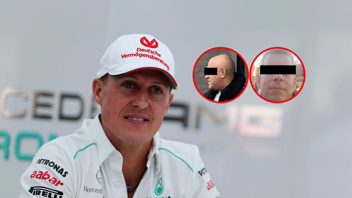 Getty Images / Mark Thompson / Na zdjęciu: Michael Schumacher, w kółku Yilmaz T. i Markus F.