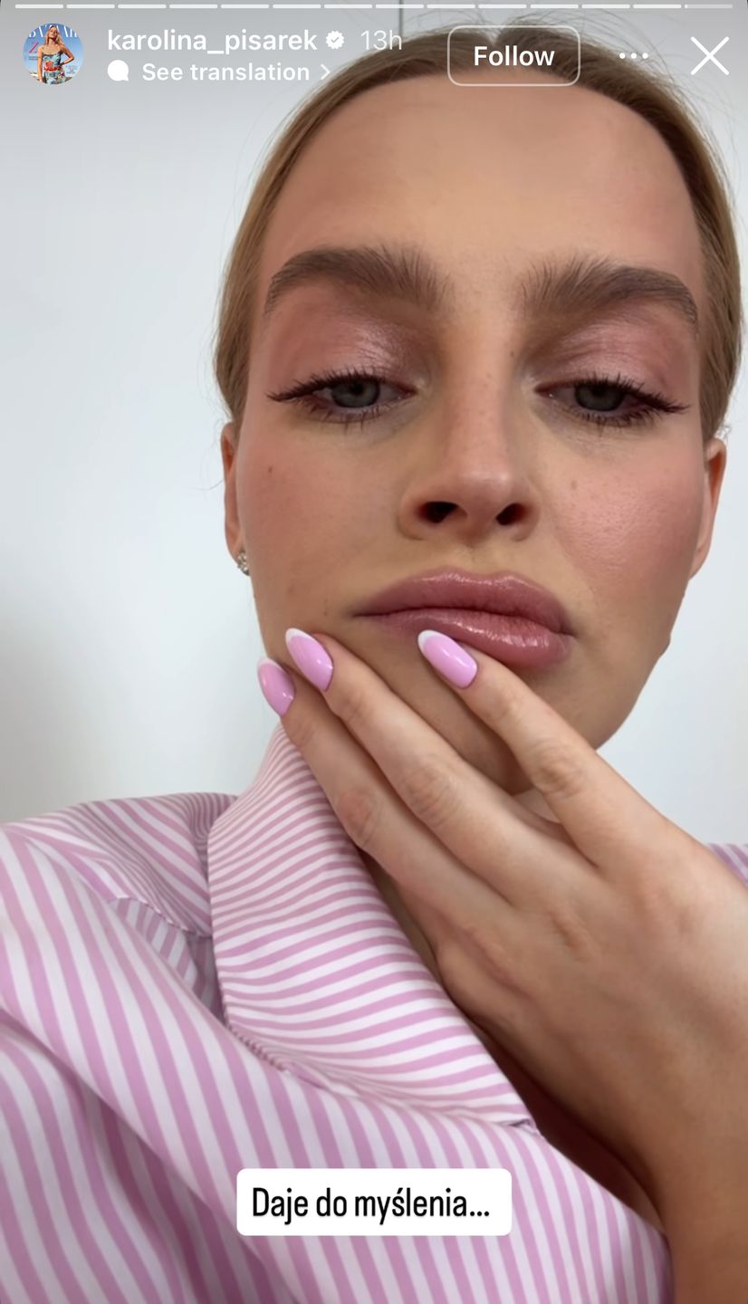 Karolina Pisarek prawie straciła konto na Instagramie