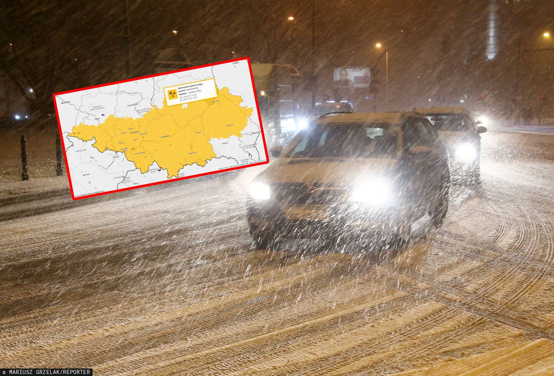 Zima ponownie zaatakowała. Tysiące mieszkań bez prądu