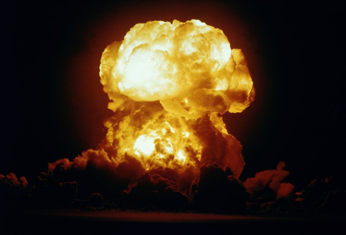 Wybuch  broni nuklearnej