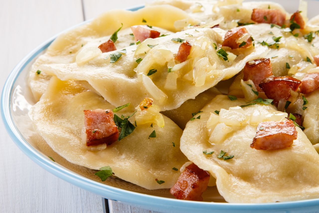 Pierogi szlachcice pierwszy raz jadłem na Podlasiu. Są dużo lepsze niż zwykłe ruskie