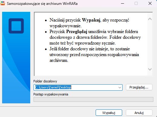 Jak stworzyć archiwum SFX z wykorzystaniem WinRAR-a?