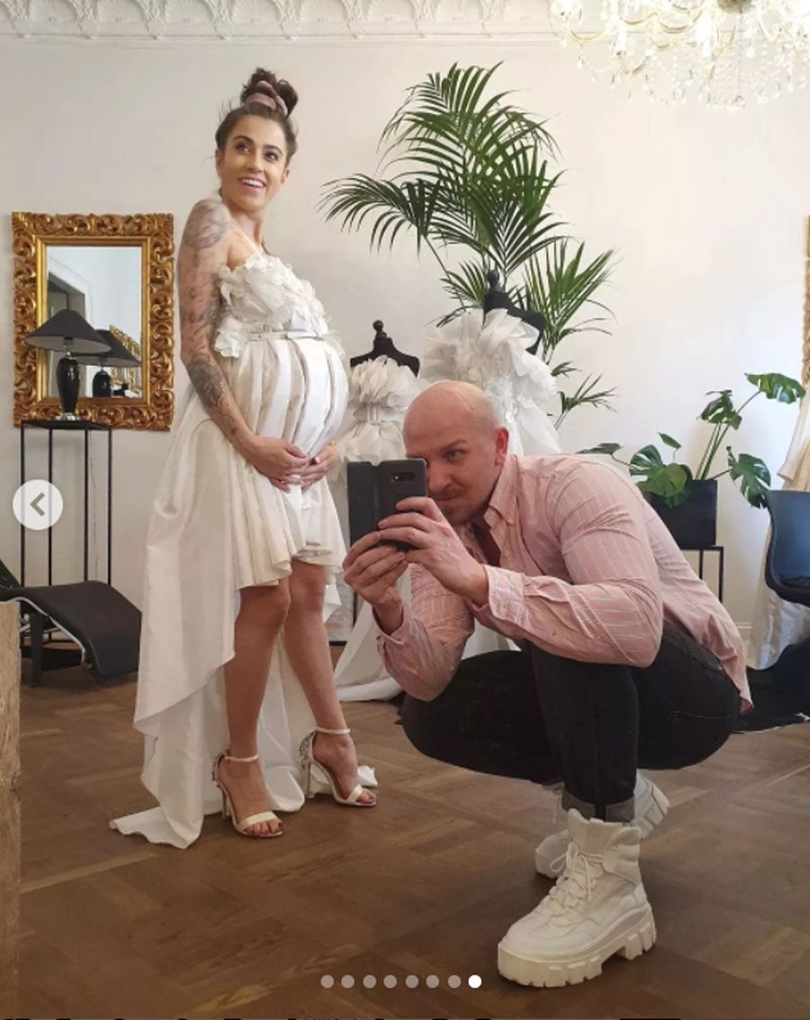 Maja Hyży przymierza suknię ślubną 