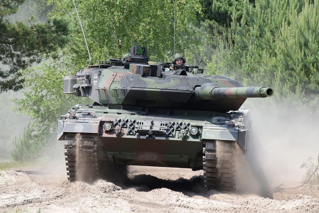 Czołg podstawowy Leopard 2A7.
