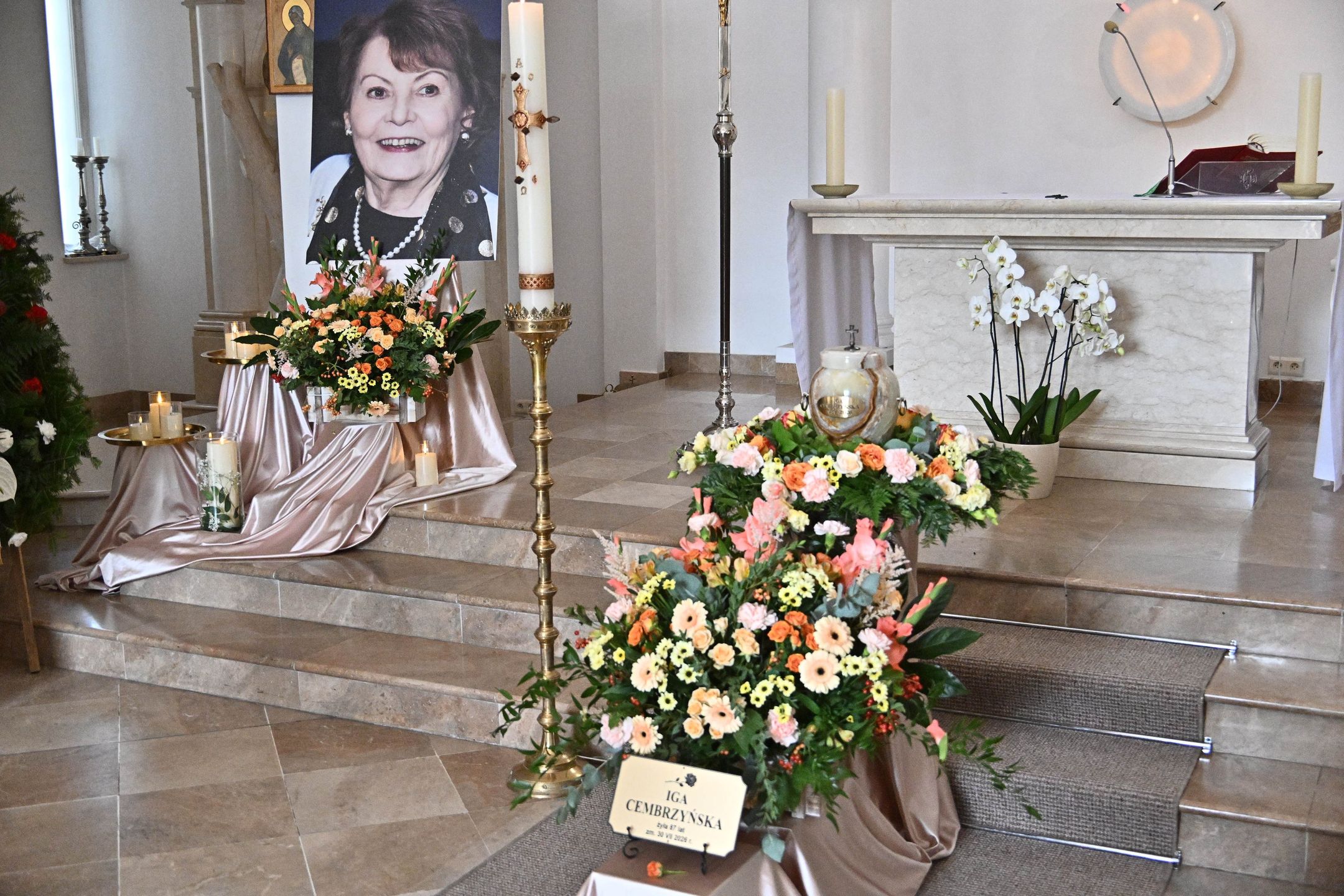 Pogrzeb Igi Cembrzyńskiej