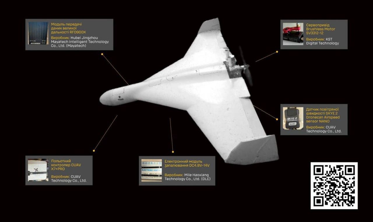 Nowy rosyjski dron to składak z Aliexpress. GUR ujawnia szczegóły techniczne