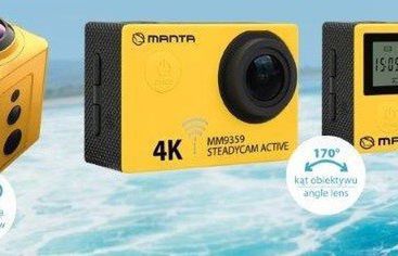 Manta: trzy nowe kamerki sportowe 4K za 299-449 zł