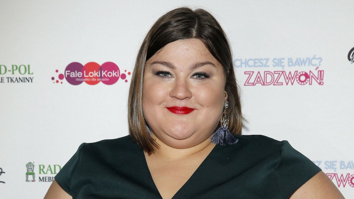 Dominika Gwit w świątecznej stylizacji