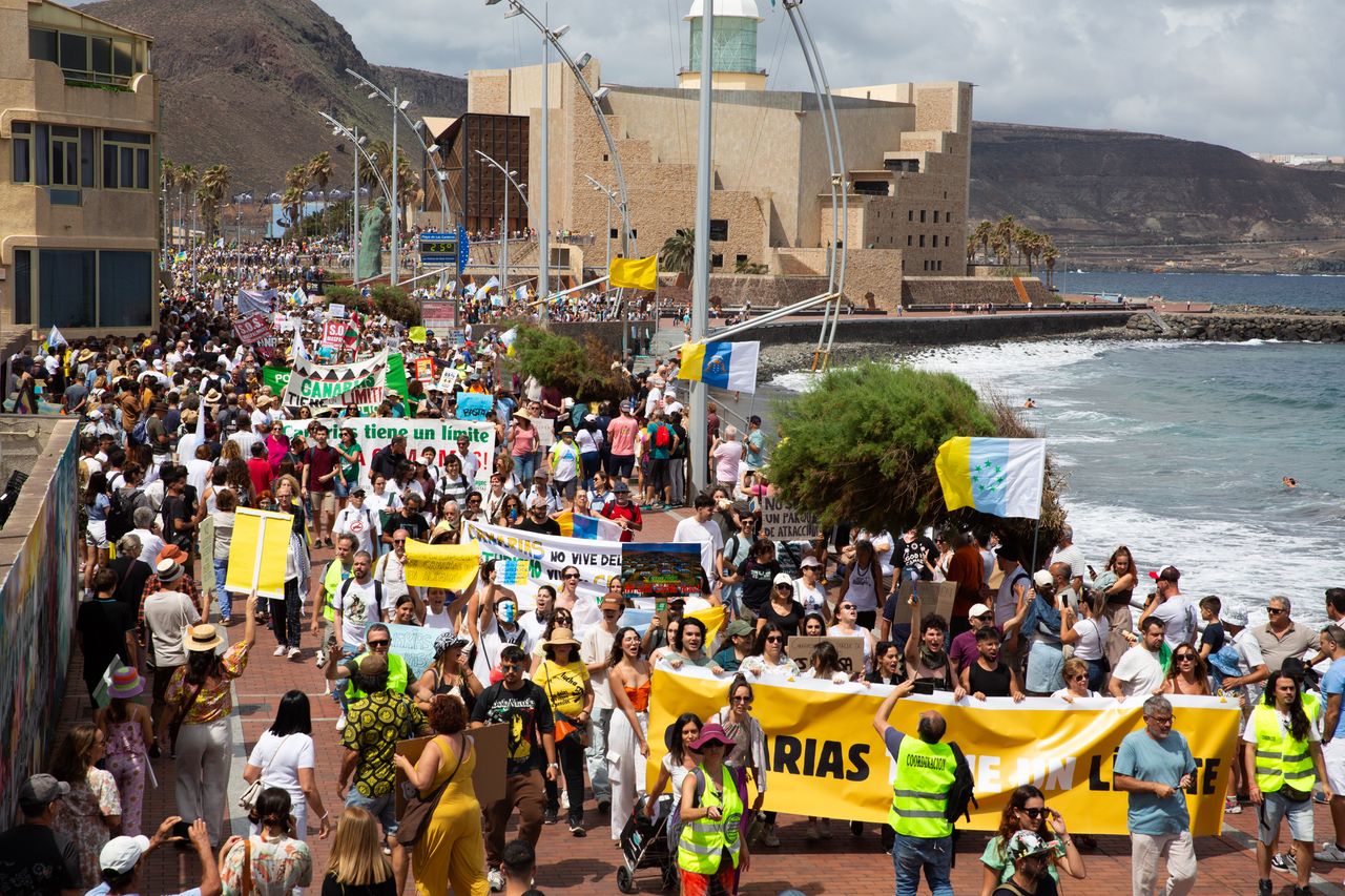 After anti-tourist demonstrations in the Canary Islands, it was the turn of the Balearic Islands. Illustrative photo