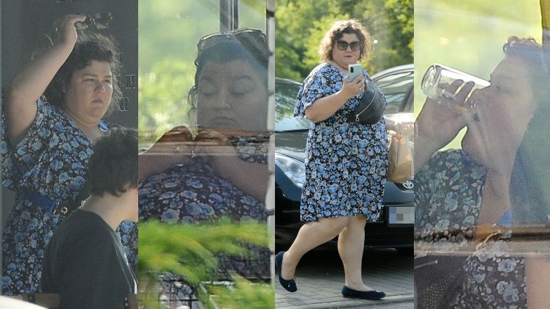 Dominika Gwit odwiedza salon piękności