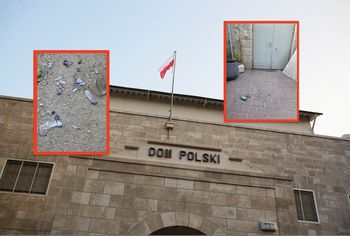 Znów poleciały butelki. Kolejny atak na Nowy Dom Polski w Izraelu