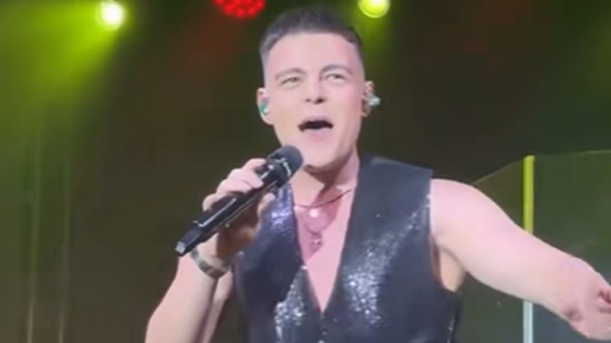 Dmytro Volkanow zaśpiewał w języku polskim.