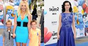 Britney i Katy na premierze "Smerfów"! (ZDJĘCIA)