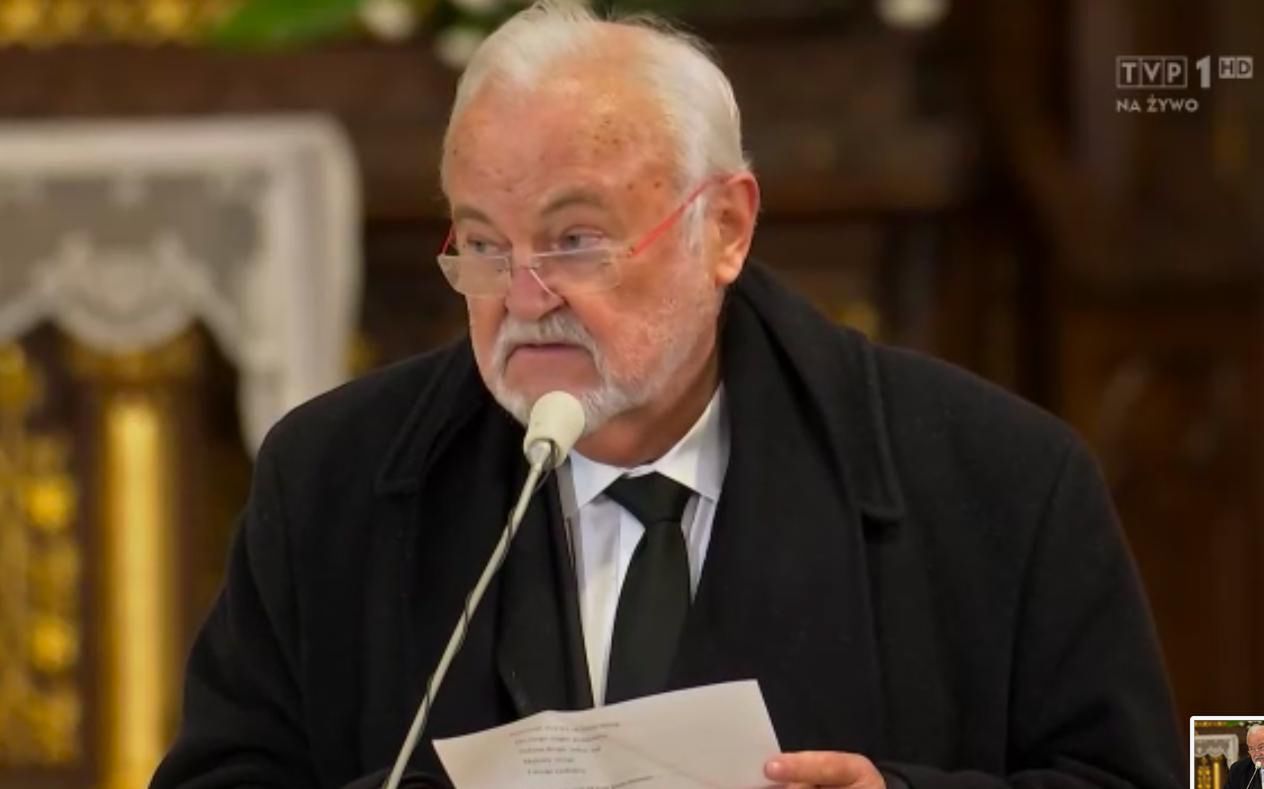 Andrzej Kosmala na pogrzebie Krzysztofa Krawczyka