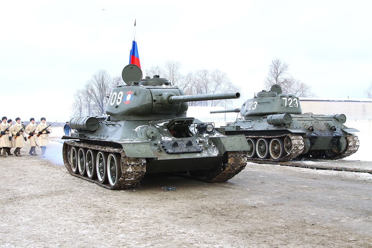 T-34 powracają do Rosji
