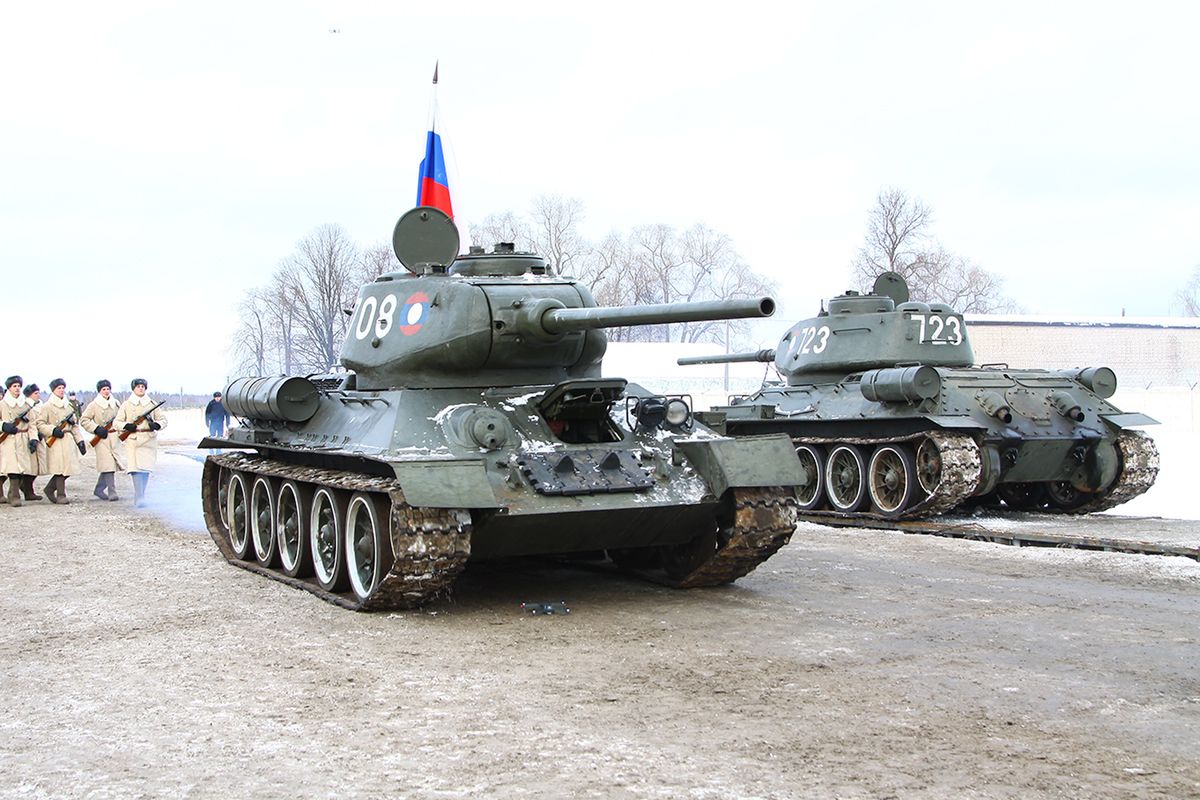 Drugie życie czołgów T-34. Rosjanie sformują z nich nowy batalion pancerny 1