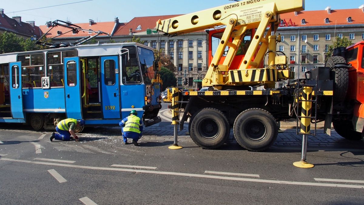 Niektóre wrocławskie tramwaje mają już kilkadzisiąt lat i są po "przejściach"