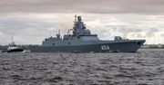 Admirał Gorszkow na Morzu Norweskim. Rosyjska fregata z pociskami hipersonicznymi nagrana
