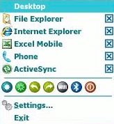 tMan - prosty menedżer programów dla Windows Mobile.
