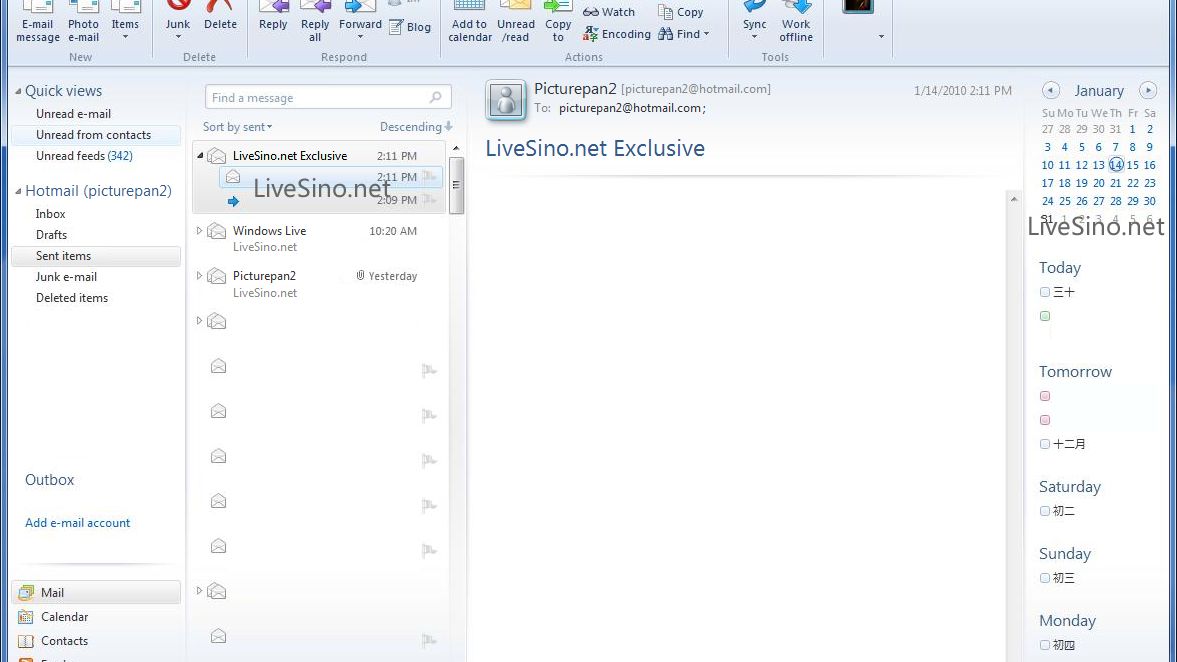 Poczta Windows Live - dużo nowości w nadchodzącej wersji 1