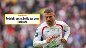Głośno nawet w Niemczech. Wystarczyło jedno zdjęcie Podolskiego