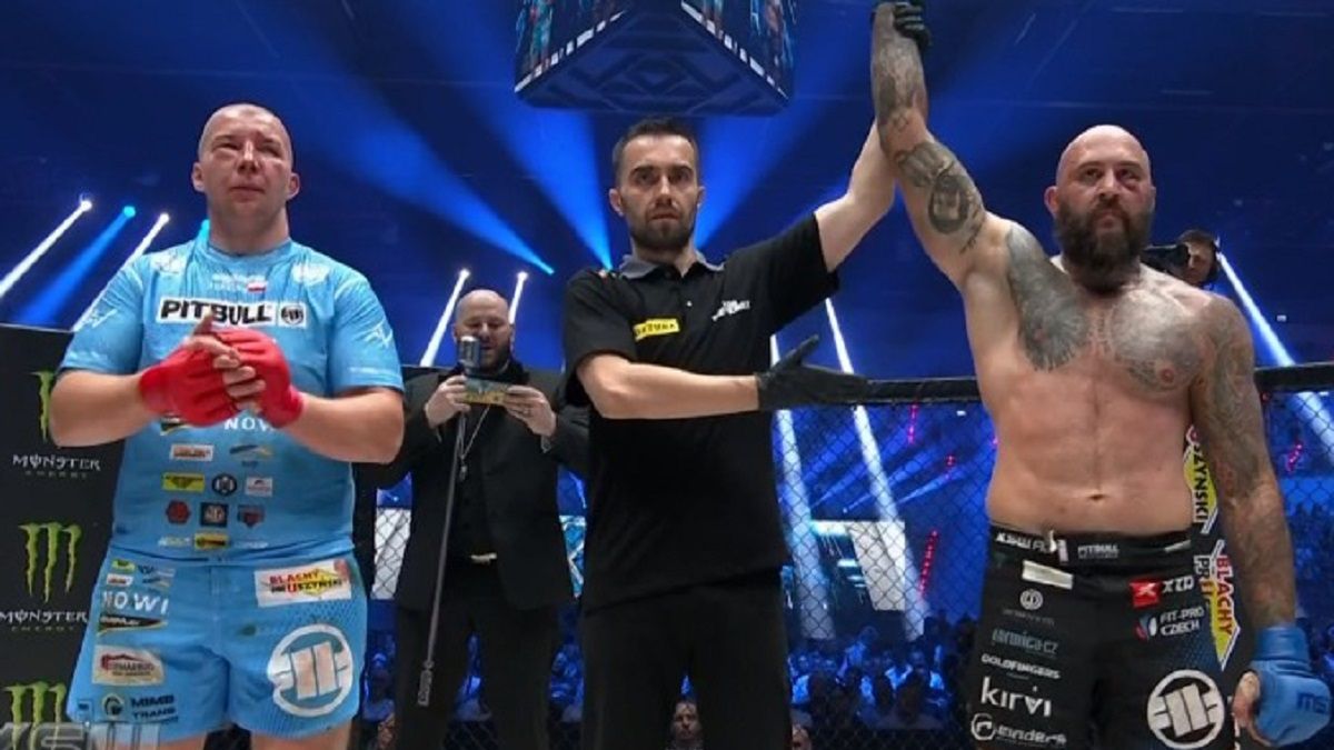 Twitter / Michal Martinek pokonał Filipa Stawowego na KSW 71