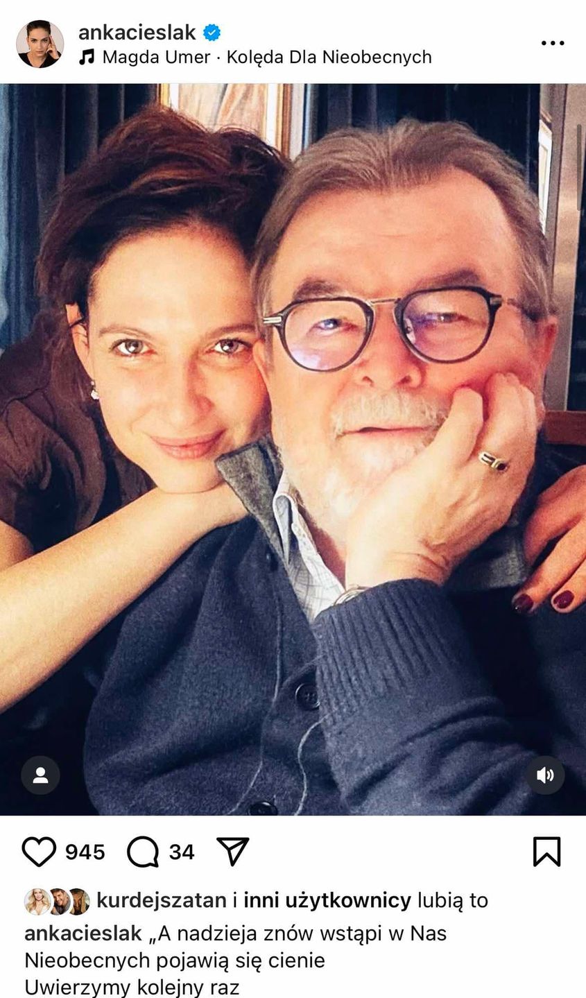 Anna Cieślak i Edward Miszczak składają świąteczne życzenia