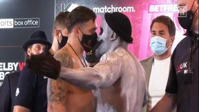 Gorąco jeszcze przed walką! Wyjątkowo prowokacja Chisory podczas ważenia (wideo)