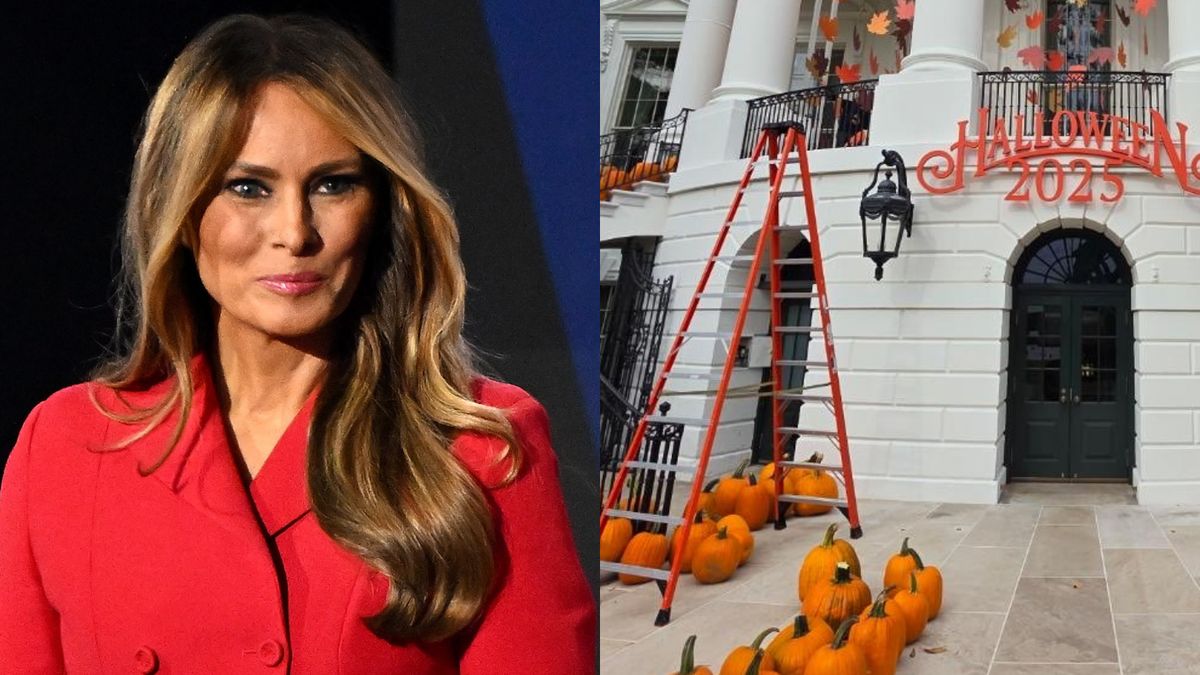 Melania Trump udekorowała Biały Dom na halloween
