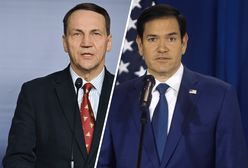 "Podziękuj". Rubio ostro odpowiada Sikorskiemu