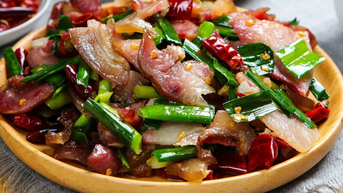 Podgardle wieprzowe stir-fry inspirowane kuchnią azjatycką