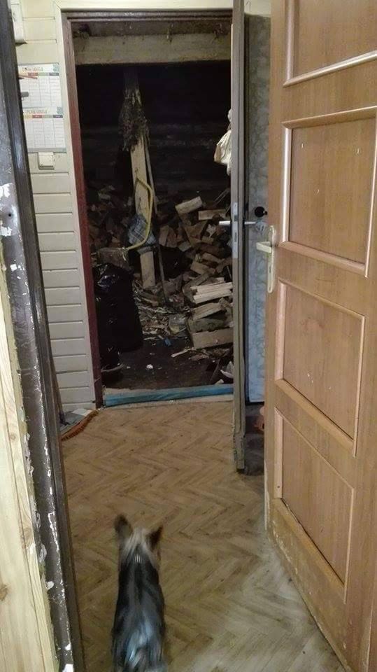 Tylko połowa domu nadaje się do zamieszkania