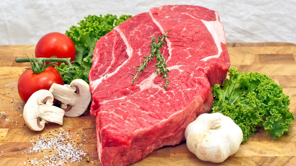 Surowy rostbratel z wołowiny nowozelandzkiej (samo mięso)